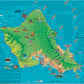 Map of Oahu guide